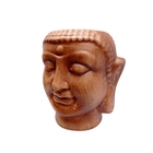 Vaso Cabeça Shiva Em Gesso Esmaltada