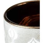 Vaso Cachepô Adin Decorativo Em Cerâmica C/ Suporte 19x17cm