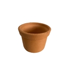 Vaso Cachepô Colonial Barro Cerâmica Médio