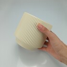 Vaso Cachepô Decorativo Planta Home&co Cerâmica 12x13x13cm Be