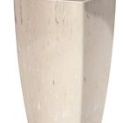 Vaso Cachepô Elegance Trapézio 01 Travertino