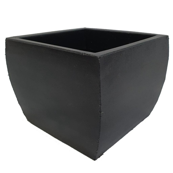 Vaso Cachepô Mesa Decorativo Planta 17c Polietileno Quadrado