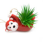 Vaso Cachepô Pendente Macaco