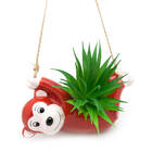 Vaso Cachepô Pendente Macaco