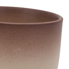 Vaso Cachepot 10x10cm Cumbuca pote 09 bege