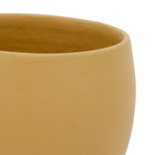 Vaso Cachepot 7x7cm Cumbuca pote 06 mostarda