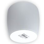 Vaso Cachepot Branco De Mesa Redondo 15x12cm Decorativo 1,8l