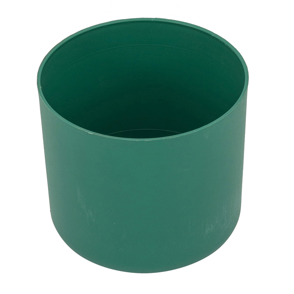 VASO CACHEPOT CAPRI 14 X 13 CM VERDE FOLHA WEST