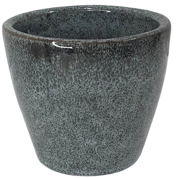 Vaso Cachepot De Cerâmica Pequeno 10x9 Colorido P/ Decoração
