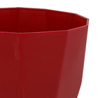 VASO CACHEPOT DIAMANTE 16 X 15 CM VERMELHO