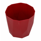 VASO CACHEPOT DIAMANTE 16 X 15 CM VERMELHO