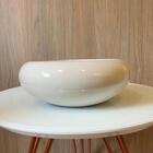 Vaso Cachepot Ikebana Bacia Off White Enfeite De Mesa