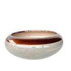 Vaso Cachepot Marmorizado Ikebana Bacia Enfeite De Mesa