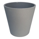 Vaso Cachepot Médio Cilindro 13x12 Para Cactos E Suculentas