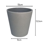 Vaso Cachepot Médio Cilindro 13x12 Para Cactos E Suculentas