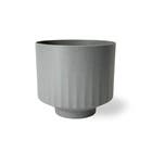 Vaso Cachepot Pequeno em Plástico 10x11cm Cimento San Raiz