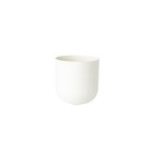 Vaso Cachepot Pequeno em Plástico 18x17cm Calcário San Raiz