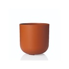 Vaso Cachepot Pequeno em Plástico 25x25cm Terracota San Raiz