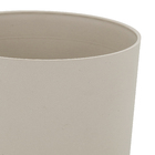 Vaso Cachepot Plástico Capri Bege 13x14cm WestGarden