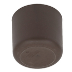 Vaso Cachepot Plástico Capri Marrom 13x14cm WestGarden