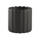 Vaso Cachepot Preto 18x18x18cm Mart