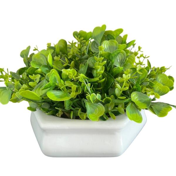 Vaso Centro De Mesa Branco Trabalhado Luxo De Cerâmica