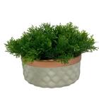 Vaso Centro De Mesa Redondo Trabalhado Com Detalhe Rose Gold