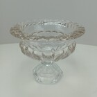 Vaso Centro Mesa Decorativo Enfeite Casa Proença Com Pé Crist