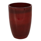 Vaso Ceramica A Liv Vermelho 35x41cm Ts Brasil