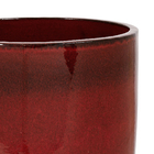Vaso Ceramica A Liv Vermelho 35x41cm Ts Brasil