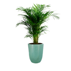 Vaso Cerâmica Americano Verde 36x32cm Bella Art