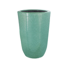 Vaso Cerâmica Americano Verde 48x37cm Bella Art