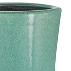 Vaso Cerâmica Americano Verde 48x37cm Bella Art