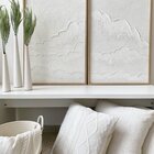 Vaso Ceramica Areado Branco 36,5x6,5cm Mart