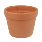 Vaso Cerâmica Basico Terracota 12,5x17cm Boa Nova