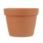 Vaso Cerâmica Basico Terracota 12,5x17cm Boa Nova