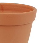 Vaso Cerâmica Basico Terracota 12,5x17cm Boa Nova