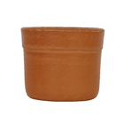 Vaso Cerâmica Begônia sem Pé Terracota Pequeno