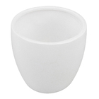 Vaso Comum Cerâmica Cerâmico Branco 14,9x15,8cm Burian