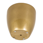 Vaso Comum Cerâmica Cerâmico Dourado 14,9x15,8cm Burian