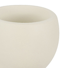 Vaso Cerâmica Esmaltada Robert Plants Marfin 15,8x8,4cm