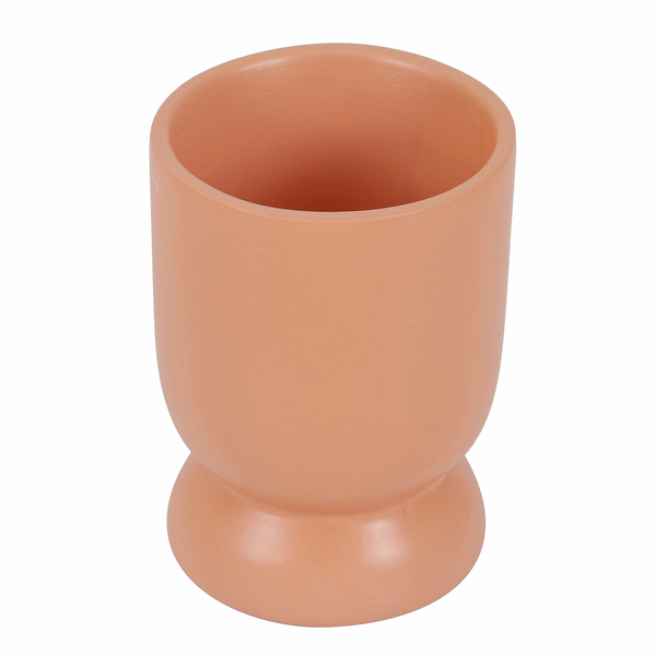 Vaso Cerâmica Esmaltada Terracota 13,3x9,6cm