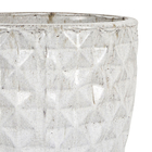 Vaso Ceramica Felix 26x26 Branco TS Brasil