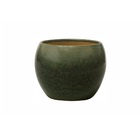 Vaso Cerâmica Lorance Verde 19x15 Musgo Ts Brasil