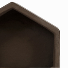 Vaso Cerâmica Neutral Parede Pequeno Marrom