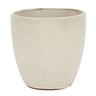 Vaso Ceramica Rico 22x20 Creme TS Brasil