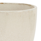 Vaso Ceramica Rico 22x20 Creme TS Brasil