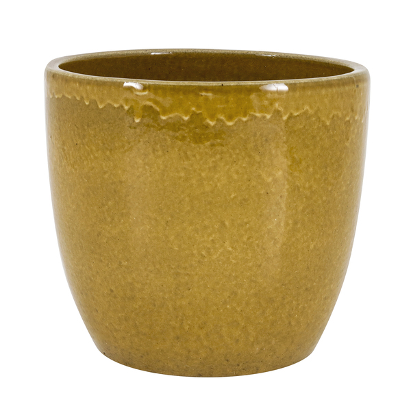 Vaso Ceramica Rico 22x20 Mel TS Brasil