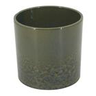 Vaso Cerâmica Sila Musgo 15x16cm Ts