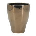 Vaso Cerâmica Sven Ouro 17x14cm Ts